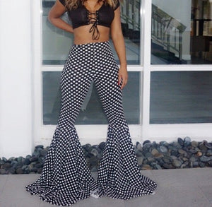 Polka dot mamba trousers